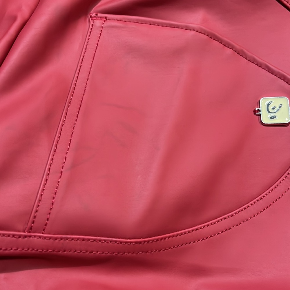Freddy Wrap Up  FLAWED Red Zipper Front Size XL US 10 - Picture 7 of 7